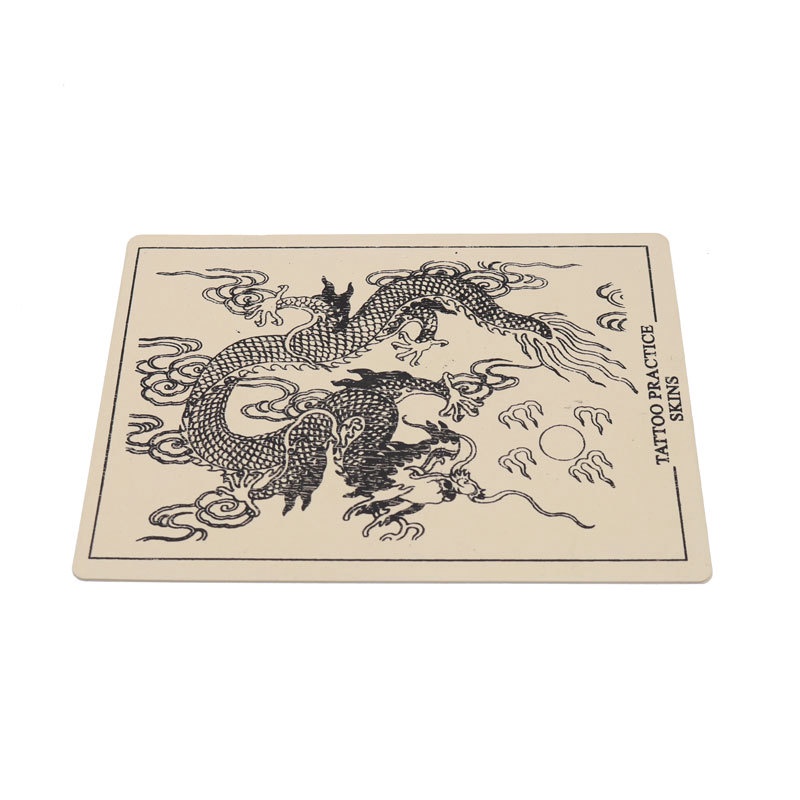 ชุดเครื่องสักหนัง ลายมังกร ขนาด 15×20 ซม. สําหรับฝึกสัก – โปรปัง