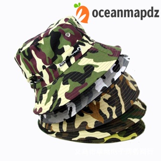 OCEANMAPDZ หมวกปีกกว้าง ลายพราง เหมาะกับชาวประมงกลางแจ้ง สําหรับตั้งแคมป์