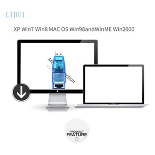 Lidu1 ตัวแปลงสายแลนอีเธอร์เน็ต USB เป็น Rj45 10 100Mbps สําหรับแล็ปท็อป PC Win7