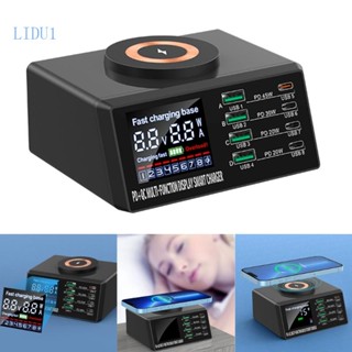 Lidu1 อะแดปเตอร์ชาร์จเร็ว QC3 0 Type-C PD ปลั๊ก US EU-UK AU-