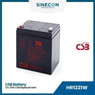 CSB Battery แบตเตอรี่ 12V 21W 5Ah CSB-HR1221W Replacement