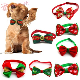 HARRIETT Cute Dog Bow Tie for Puppy Kitten Christmas Dog Decoration Dog Collar Necklace Dog Grooming Birthday Gifts Holiday Cat Bowtie Xmas Cat Collar