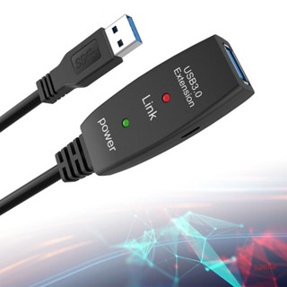 Zzz สายต่อขยาย USB3 0 พร้อมเครื่องขยายเสียงสัญญาณ USB ตัวผู้ เป็นตัวเมีย 5Gbps ความเร็วสูง