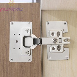 【COLORFUL】Hinges Fixing Screws Hinge Repair Tablets Silver Stainless Steel With Screws