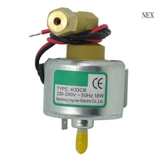 Nex มอเตอร์ปั๊มน้ํามันเครื่องพ่นหมอกควัน ขนาดเล็ก 18w 220v 40DCB สําหรับเครื่องพ่นหมอก