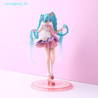 Remitglory ใหม่ ฟิกเกอร์อนิเมะ Hatsune Miku Kawaii Virtual Singer Miku