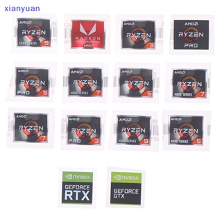 Xianyuan สติกเกอร์โลโก้ AMD Processor Series ATHLON Ryzen R 3 5 7 PRO7 Generation Label XY