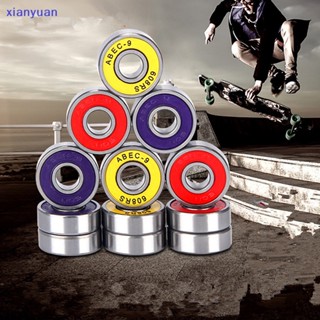 Xianyuan ตลับลูกปืนล้อสกูตเตอร์ ABEC 9 สเตนเลส 10 ชิ้น XY