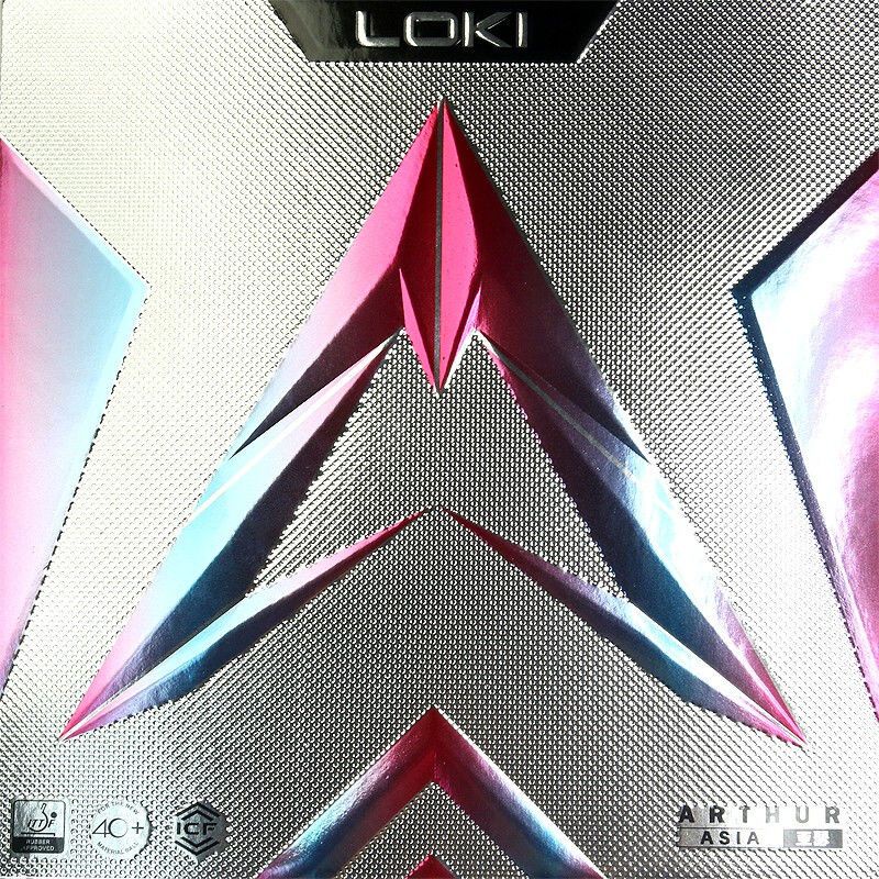 Loki Arthur ASIA ยางปิงปอง ฟองน้ําคาร์บอน แบบมืออาชีพ ITTF