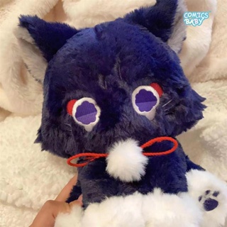 Genshin Impact Scaramouche Cat Cat  ตุ๊กตาแมวน่ารัก ผ้ากํามะหยี่ขนนิ่ม ของเล่นสําหรับแมว Game Two-Dimensional Doll Plush Toy for kids Cute  Anime 原神玩偶公仔