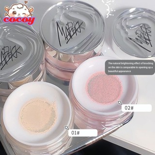 cocoy Maffick Long-last Makeup Loose Powder Oil Control Matte Powder แป้งควบคุมความมัน แป้งเนียนละเอียด แป้งเบบี้แบร์เพื่อปกปิดจุดด่างดำ เครื่องกดผิวขาวกระจ่างใส