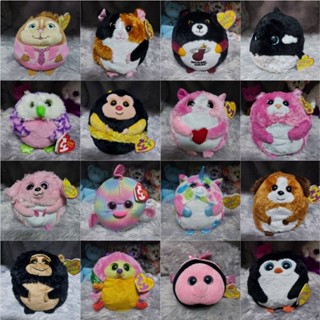 ตุ๊กตา ty Ballz + tag ขนาด 6 นิ้ว - ตัวกลม บอล งานคัดป้าย LL 01