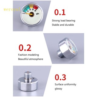 Weroyal เครื่องวัดความดันแก๊สโพรเพนทั่วไป สําหรับกระบอกสูบ