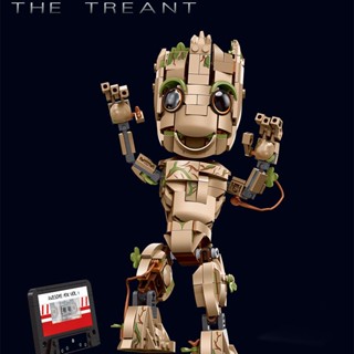 บล็อกตัวต่อเลโก้ รูป Groot Little Treeman Avengers 76217 ของเล่นสําหรับเด็ก