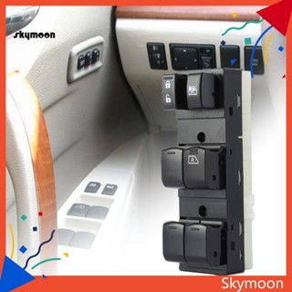 Skym* สวิตช์ควบคุมหน้าต่างรถยนต์ ABS กันน้ํา ติดตั้งง่าย 25401-1FC0A สําหรับ Nissan