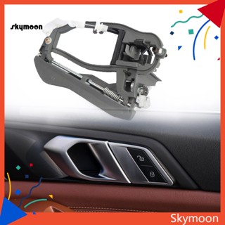 Skym* อะไหล่มือจับประตูรถยนต์ แบบแข็ง ด้านหน้าขวา 51218243616 สําหรับ BMW X5 2000-2006