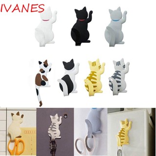 IVANES ตะขอแม่เหล็กติดตู้เย็น ลายการ์ตูน อเนกประสงค์