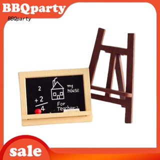 &lt;BBQ&gt; กระดานวาดภาพจําลอง ฉากแกลเลอรี่ บ้านตุ๊กตา เด็ก งานฝีมือ DIY ของขวัญ