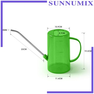 [Sunnimix] บัวรดน้ําต้นไม้ 1.5 ลิตร พร้อมสเกล ถอดออกได้ สําหรับบ้าน สํานักงาน