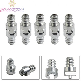【COLORFUL】Join Connector 10pcs 5 Carbon Steel Dredge Spring Fitting Galvanized Set