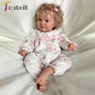 ของเล่นตุ๊กตานุ่ม ยืดหยุ่น สีบลอนด์ สําหรับเด็ก