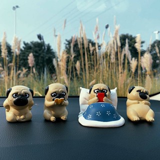 Car Decoration Car Interior Decoration Supplies Wu Huang Wanwan Sleeping Barza Black Blind Box Dog Dashboard Get Gifts for Boys Free Cute Car Decoration  car interior accessories