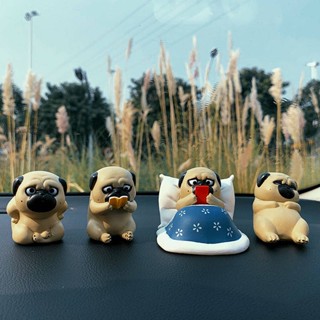 Car Decoration Car Interior Decoration Supplies Wu Huang Wanwan Sleeping Barza Black Blind Box Dog Dashboard Get Gifts for Boys Free Cute Car Decoration  car interior accessories