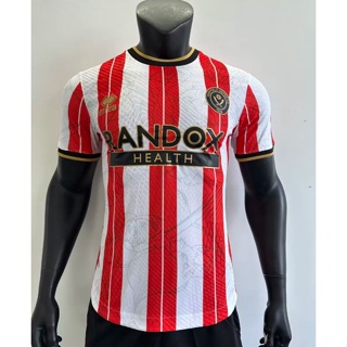 เสื้อเชิ้ตลําลอง ลายทีมชาติฟุตบอล Sheffield United 2324 ชุดเหย้า