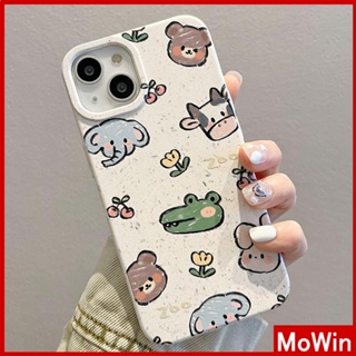 Mowin - เข้ากันได้สำหรับ เคสไอโฟน เคสไอโฟน11 เคส iphone 11 ย่อยสลายได้เป็นมิตรกับสิ่งแวดล้อมฟางข้าวสาลีเรียบสบายเคส TPU นุ่มสัตว์น่ารักเข้ากันได้กับ iPhone 13 Pro max 12 Pro Max 11 xr xs max 7 8