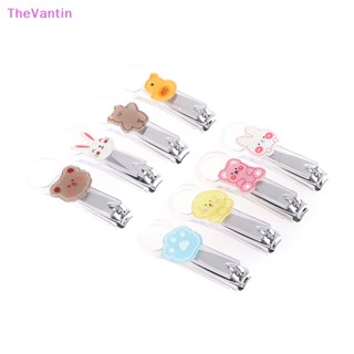 Thevantin กรรไกรตัดเล็บ การ์ตูนน่ารัก โปร่งใส สไตล์ไม่พิมพ์ กรรไกรตัดเล็บเด็ก กรรไกรตัดเล็บ เล็บเท้า ที่กันเล็บเท้า ทําเล็บมือ ของดี