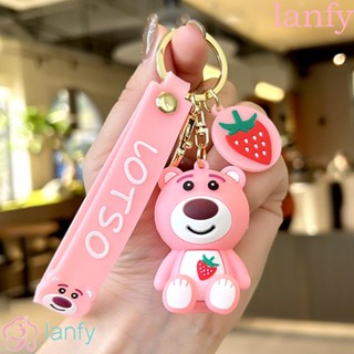 LANFY พวงกุญแจ จี้การ์ตูนสัตว์ ขนาดเล็ก สไตล์เกาหลี เหมาะกับของขวัญ เครื่องประดับ สําหรับผู้ชาย และผู้หญิง