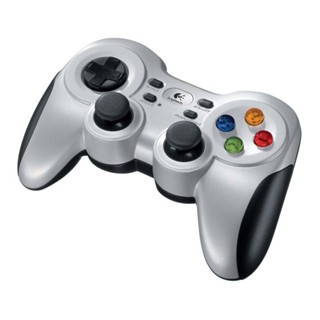 Logitech F710 Wireless Game Pad (Silver), 2.4GHZ Wireless Connection, Extensive Game Support, Support Android TV