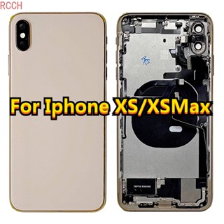 อะไหล่ฝาครอบแบตเตอรี่ ด้านหลัง สําหรับ Iphone XS XS Max XSMax