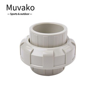 Muvako ข้อต่อท่อน้ํา PVC โอริง PPH ทนทาน 1-1/2 นิ้ว