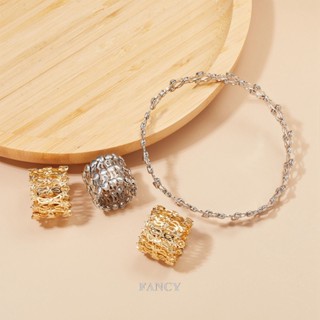 Fancy 2-In-1 แหวนยืดไสลด์ได้ พับได้ ของขวัญสําหรับผู้หญิง