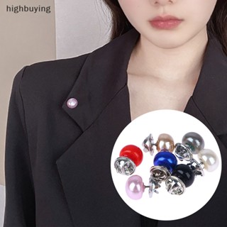 [highbuying] ชุดเข็มกลัด ประดับมุกเทียม ป้องกันแสง 6 ชิ้น สําหรับผู้หญิง พร้อมส่ง