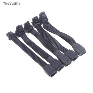 [TheVatifly] การ์ดวิดีโอ 16Pin El 12VHPWR หัวตรง PCIE 5.0 El Line 12+4P 90 องศา El GPU [Preferred]