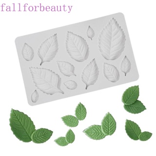 FALLFORBEAUTY แม่พิมพ์ซิลิโคน สําหรับทําสบู่ เค้ก ขนมหวาน ช็อคโกแลต ฟองดองท์ DIY