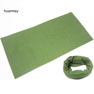 Huarmey ผ้าพันคอ ผ้าคลุมศีรษะ สีพื้น อบอุ่น สําหรับผู้หญิง ขี่จักรยาน