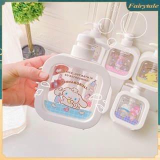 ขวดเปล่า ลายการ์ตูน Sanrio Sub-Bottle น่ารัก ขนาด 300 มล. แบบพกพา สําหรับใส่สบู่เหลว โลชั่น เจลล้างมือ เดินทาง