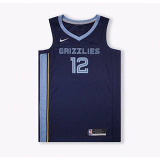 เสื้อกีฬาบาสเก็ตบอล NBA Swingman Edition Icon Memphis Grizzlies Ja Morant สําหรับผู้ชาย #12 971160