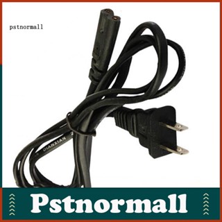 Pstnormall อะแดปเตอร์สายเคเบิล ปลั๊ก US 5 ฟุต 2 ขา 8 AC สําหรับแล็ปท็อป Sony PS2 PS3