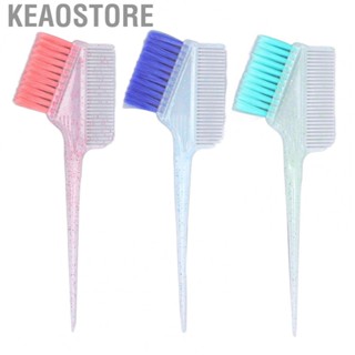 Keaostore Brush Applicator Ergonomic Double Sided for Salon Hairdresser