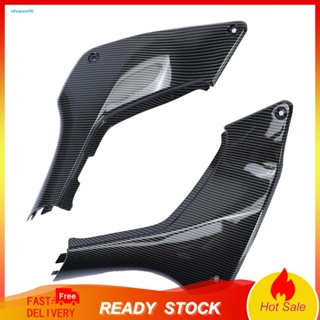 Setn ฝาครอบแบตเตอรี่คาร์บอน ทนทาน แบบเปลี่ยน สําหรับรถจักรยานยนต์ Honda CB250 1998-2000 2 ชิ้น