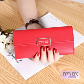 【พร้อมส่ง】happy fashion  กระเป๋าสตางค์  งานสวย รุ่น qb-2701