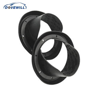 [Dovewill] 2 Pieces Auto 6.5inch Silicone Car Speaker Baffle, Soft Silicone Spacer Accessories Protect The Speaker Protection Shock