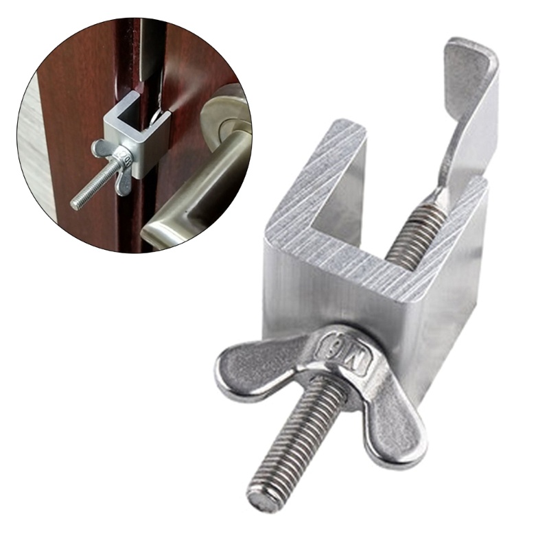 Gonna Travel ล็อคประตูโดยไม่ต้องเจาะล็อคประตูสแตนเลสสําหรับ Home Hotel โรงเรียนหอพัก FlatSecurity อุ