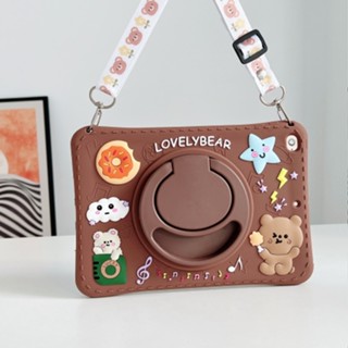 เคสซิลิโคน ลายการ์ตูน กันกระแทก สําหรับ Xiaomi Pad 5 Pad 5 pro 11 Redmi Pad 10.6 นิ้ว 360° ขดลวดป้องกันแท็บเล็ต