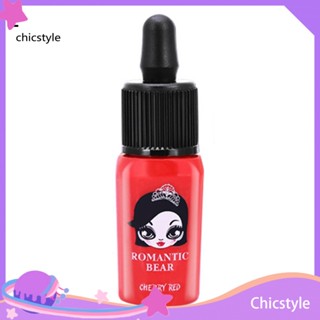 Chicstyle ลิปสติก ลิปกลอส เนื้อลิขวิด กันน้ํา ให้ความชุ่มชื้น ติดทนนาน 7 กรัม