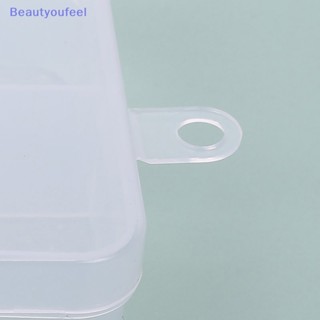 [Beautyoufeel] กล่องพลาสติกใส PP ทรงสี่เหลี่ยม ขนาดใหญ่ สําหรับเก็บหน้ากากอนามัย